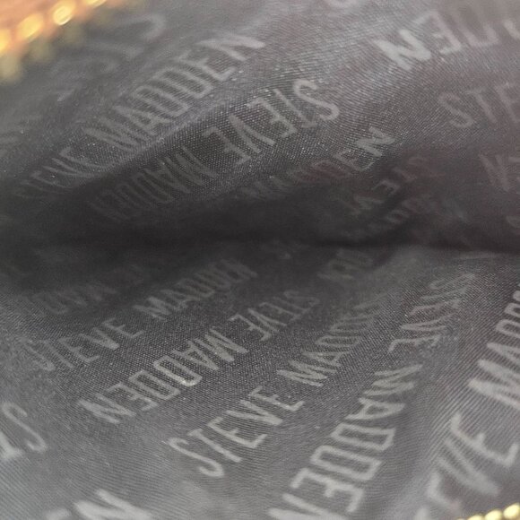 Steve Madden Tan Faux Leather Wallet With Card Slots & Key Ring - Picture 6 of 7